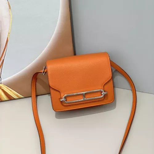 Wholesale Hermes AAA Quality Messenger Bags In Silver For Women #1330176 $72.00 USD, Wholesale Quality Replica Hermes AAA Quality Messenger Bags