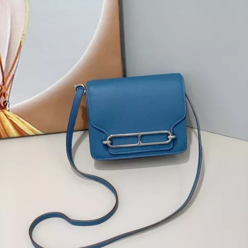 Wholesale Hermes AAA Quality Messenger Bags In Silver For Women #1330184 $72.00 USD, Wholesale Quality Replica Hermes AAA Quality Messenger Bags