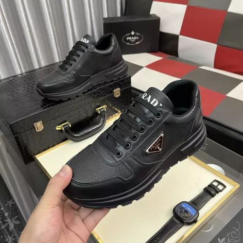Wholesale Prada Casual Shoes For Men #1330266 $80.00 USD, Wholesale Quality Replica Prada Casual Shoes