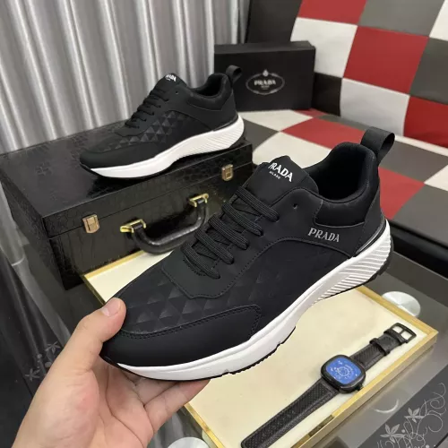 Wholesale Prada Casual Shoes For Men #1330308 $85.00 USD, Wholesale Quality Replica Prada Casual Shoes