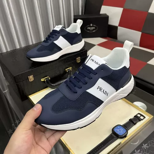 Wholesale Prada Casual Shoes For Men #1330309 $85.00 USD, Wholesale Quality Replica Prada Casual Shoes