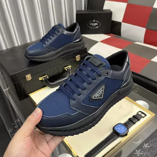 Wholesale Prada Casual Shoes For Men #1330322 $85.00 USD, Wholesale Quality Replica Prada Casual Shoes