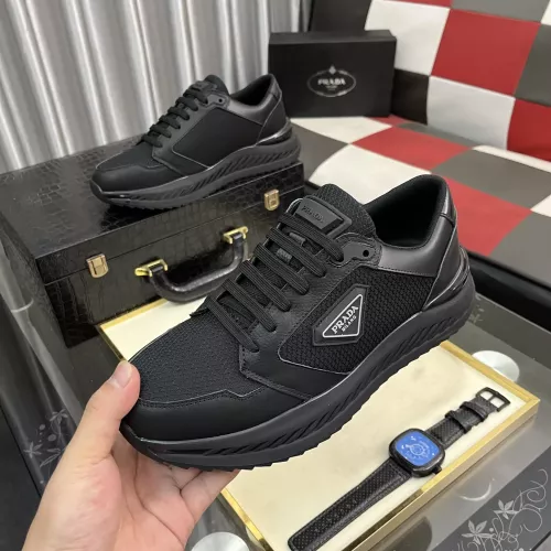 Wholesale Prada Casual Shoes For Men #1330323 $85.00 USD, Wholesale Quality Replica Prada Casual Shoes