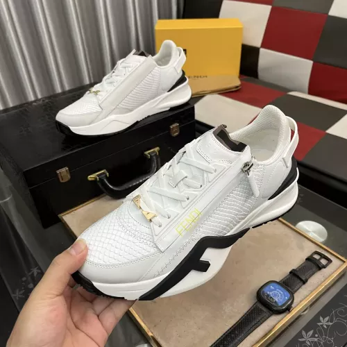 Wholesale Fendi Casual Shoes For Men #1330334 $98.00 USD, Wholesale Quality Replica Fendi Casual Shoes
