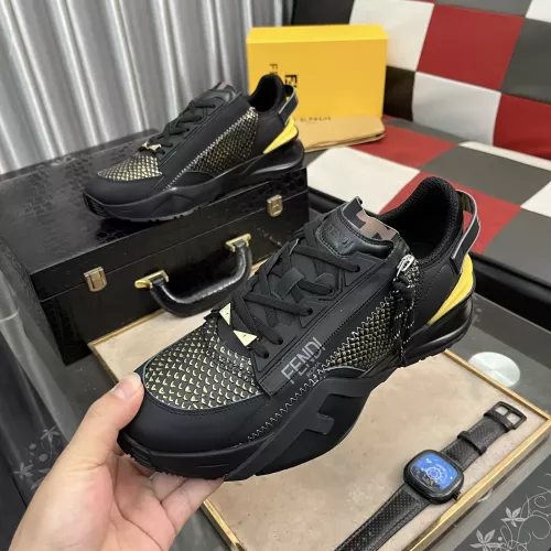 Wholesale Fendi Casual Shoes For Men #1330335 $98.00 USD, Wholesale Quality Replica Fendi Casual Shoes