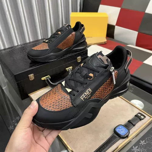 Wholesale Fendi Casual Shoes For Men #1330336 $98.00 USD, Wholesale Quality Replica Fendi Casual Shoes