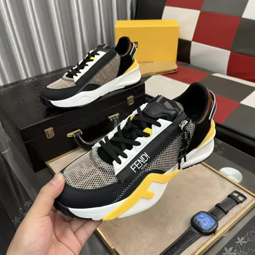 Wholesale Fendi Casual Shoes For Men #1330338 $98.00 USD, Wholesale Quality Replica Fendi Casual Shoes