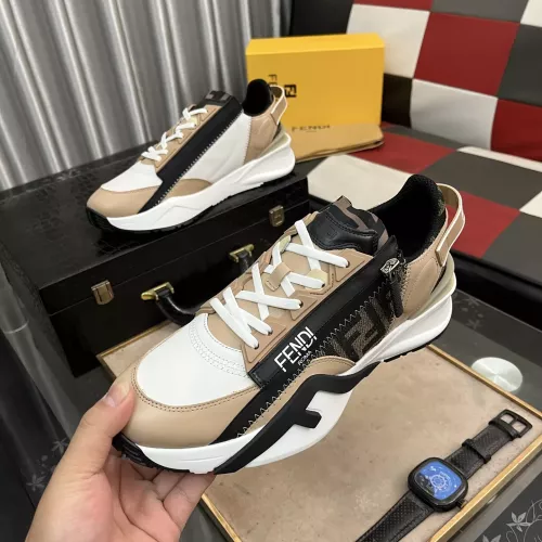 Wholesale Fendi Casual Shoes For Men #1330340 $98.00 USD, Wholesale Quality Replica Fendi Casual Shoes