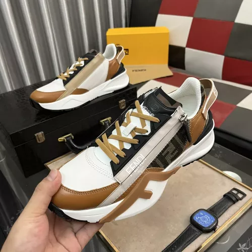 Wholesale Fendi Casual Shoes For Men #1330341 $98.00 USD, Wholesale Quality Replica Fendi Casual Shoes