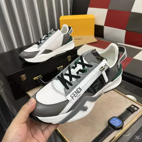 Wholesale Fendi Casual Shoes For Men #1330342 $98.00 USD, Wholesale Quality Replica Fendi Casual Shoes