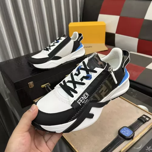 Wholesale Fendi Casual Shoes For Men #1330344 $98.00 USD, Wholesale Quality Replica Fendi Casual Shoes
