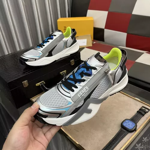 Wholesale Fendi Casual Shoes For Men #1330348 $98.00 USD, Wholesale Quality Replica Fendi Casual Shoes