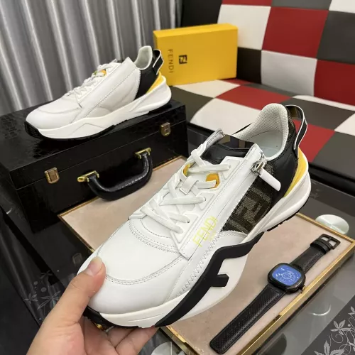 Wholesale Fendi Casual Shoes For Men #1330352 $98.00 USD, Wholesale Quality Replica Fendi Casual Shoes