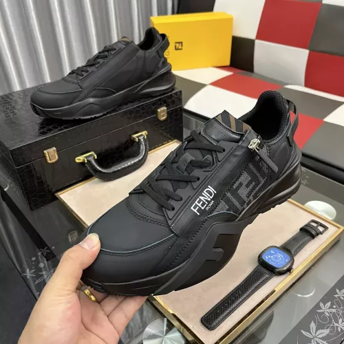 Wholesale Fendi Casual Shoes For Men #1330354 $98.00 USD, Wholesale Quality Replica Fendi Casual Shoes