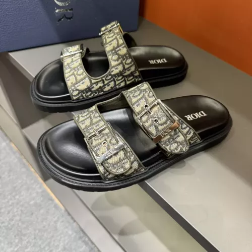 Wholesale Christian Dior Slippers For Men #1330442 $56.00 USD, Wholesale Quality Replica Christian Dior Slippers