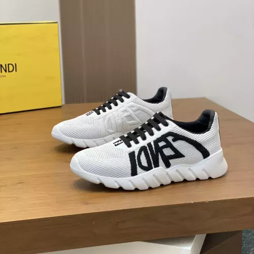 Wholesale Fendi Casual Shoes For Men #1330550 $115.00 USD, Wholesale Quality Replica Fendi Casual Shoes