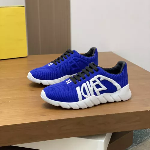 Wholesale Fendi Casual Shoes For Men #1330552 $115.00 USD, Wholesale Quality Replica Fendi Casual Shoes