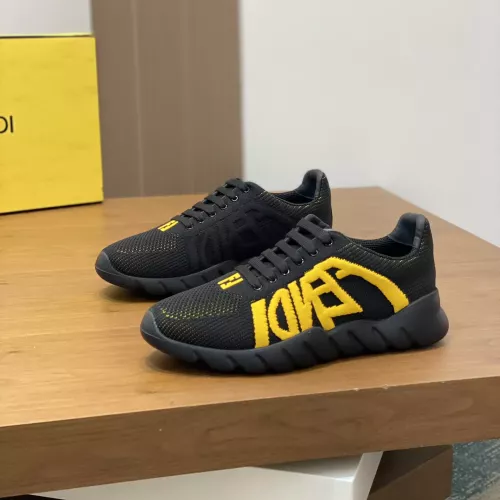 Wholesale Fendi Casual Shoes For Men #1330554 $115.00 USD, Wholesale Quality Replica Fendi Casual Shoes