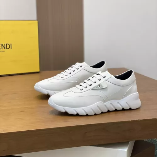 Wholesale Fendi Casual Shoes For Men #1330556 $125.00 USD, Wholesale Quality Replica Fendi Casual Shoes