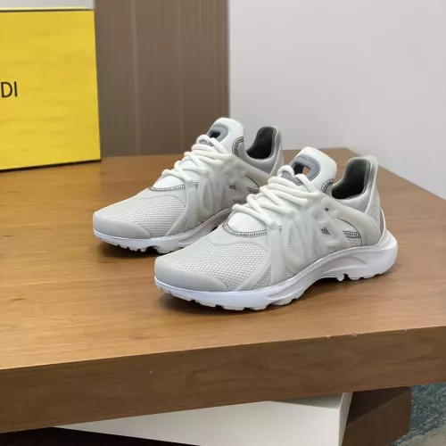 Wholesale Fendi Casual Shoes For Men #1330559 $130.00 USD, Wholesale Quality Replica Fendi Casual Shoes