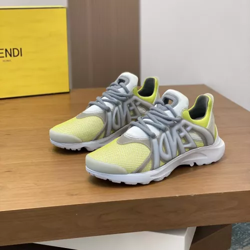 Wholesale Fendi Casual Shoes For Men #1330560 $130.00 USD, Wholesale Quality Replica Fendi Casual Shoes