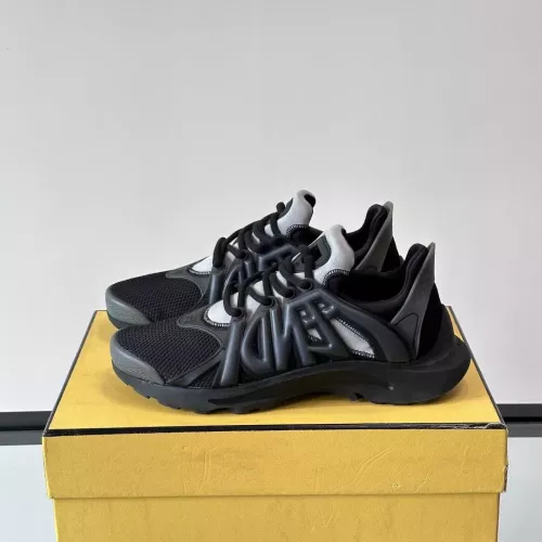 Wholesale Fendi Casual Shoes For Men #1330568 $130.00 USD, Wholesale Quality Replica Fendi Casual Shoes