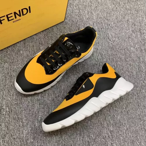 Wholesale Fendi Casual Shoes For Men #1330571 $118.00 USD, Wholesale Quality Replica Fendi Casual Shoes