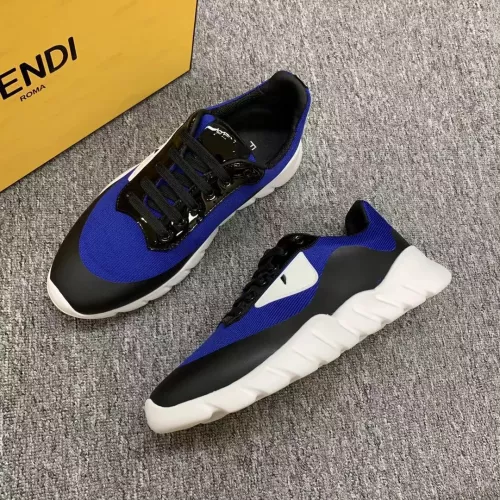 Wholesale Fendi Casual Shoes For Men #1330572 $118.00 USD, Wholesale Quality Replica Fendi Casual Shoes
