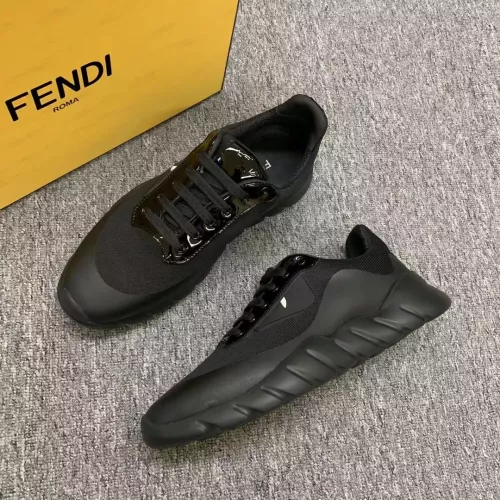 Wholesale Fendi Casual Shoes For Men #1330575 $118.00 USD, Wholesale Quality Replica Fendi Casual Shoes