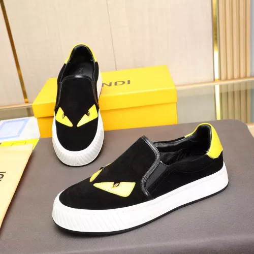 Wholesale Fendi Casual Shoes For Men #1330578 $80.00 USD, Wholesale Quality Replica Fendi Casual Shoes