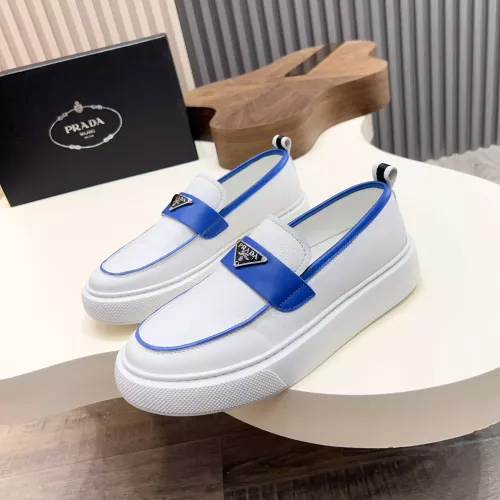 Wholesale Prada Casual Shoes For Men #1330650 $128.00 USD, Wholesale Quality Replica Prada Casual Shoes