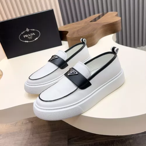 Wholesale Prada Casual Shoes For Men #1330652 $128.00 USD, Wholesale Quality Replica Prada Casual Shoes