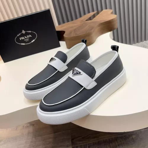 Wholesale Prada Casual Shoes For Men #1330654 $128.00 USD, Wholesale Quality Replica Prada Casual Shoes