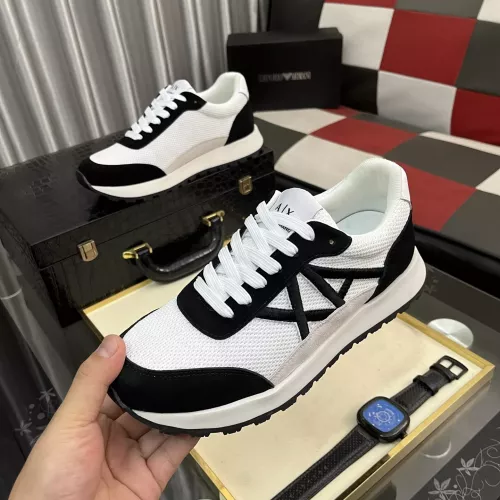 Wholesale Armani Casual Shoes For Men #1330715 $82.00 USD, Wholesale Quality Replica Armani Casual Shoes