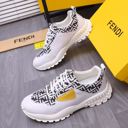 Wholesale Fendi Casual Shoes For Men #1330729 $80.00 USD, Wholesale Quality Replica Fendi Casual Shoes