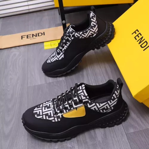 Wholesale Fendi Casual Shoes For Men #1330730 $80.00 USD, Wholesale Quality Replica Fendi Casual Shoes