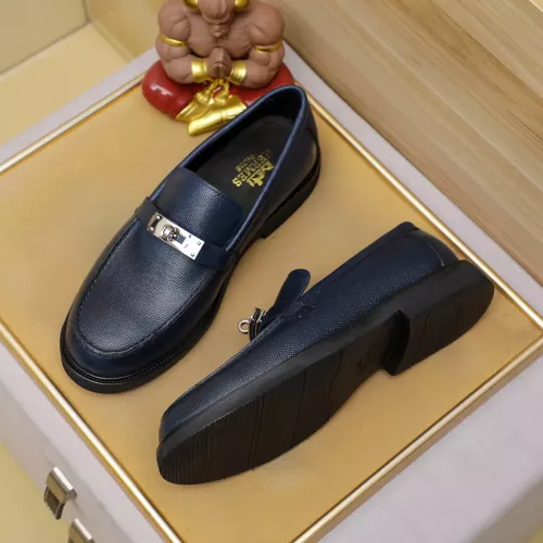 Wholesale Hermes Leather Shoes For Men #1330754 $85.00 USD, Wholesale Quality Replica Hermes Leather Shoes