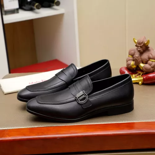 Wholesale Salvatore Ferragamo Leather Shoes For Men #1330792 $108.00 USD, Wholesale Quality Replica Salvatore Ferragamo Leather Shoes