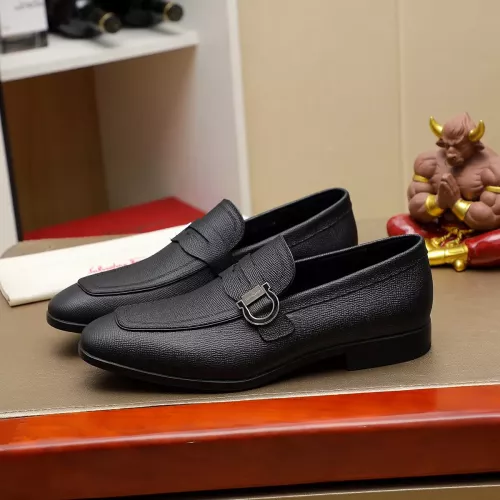Wholesale Salvatore Ferragamo Leather Shoes For Men #1330793 $108.00 USD, Wholesale Quality Replica Salvatore Ferragamo Leather Shoes