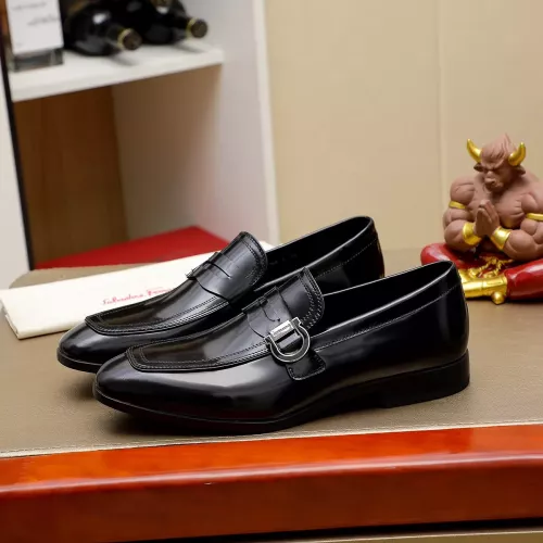 Wholesale Salvatore Ferragamo Leather Shoes For Men #1330794 $108.00 USD, Wholesale Quality Replica Salvatore Ferragamo Leather Shoes