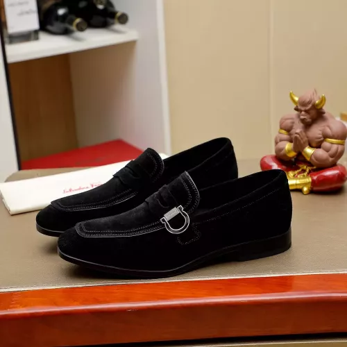 Wholesale Salvatore Ferragamo Leather Shoes For Men #1330795 $108.00 USD, Wholesale Quality Replica Salvatore Ferragamo Leather Shoes
