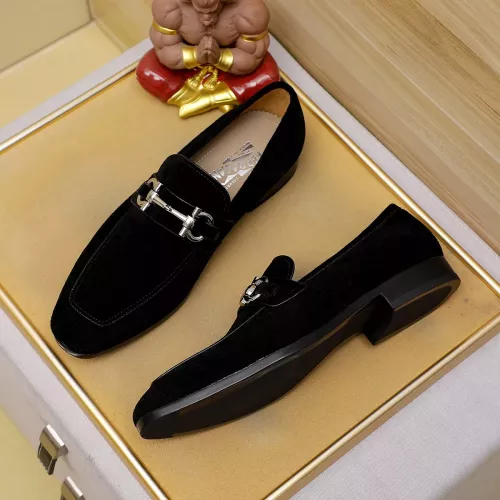 Wholesale Salvatore Ferragamo Leather Shoes For Men #1330804 $108.00 USD, Wholesale Quality Replica Salvatore Ferragamo Leather Shoes