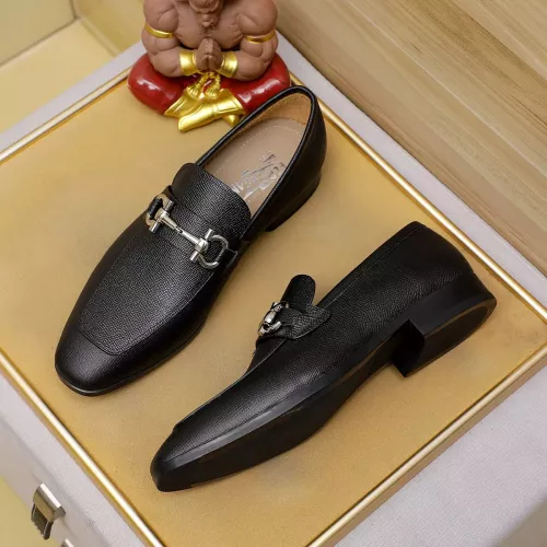 Wholesale Salvatore Ferragamo Leather Shoes For Men #1330805 $108.00 USD, Wholesale Quality Replica Salvatore Ferragamo Leather Shoes