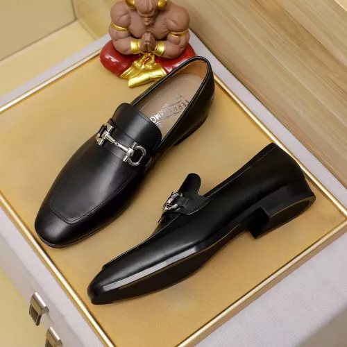 Wholesale Salvatore Ferragamo Leather Shoes For Men #1330806 $108.00 USD, Wholesale Quality Replica Salvatore Ferragamo Leather Shoes
