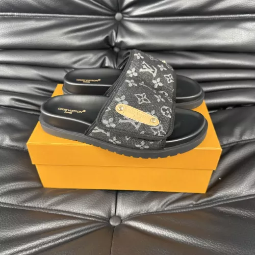 Wholesale Louis Vuitton Slippers For Men #1330835 $56.00 USD, Wholesale Quality Replica Louis Vuitton Slippers
