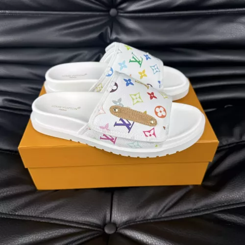 Wholesale Louis Vuitton Slippers For Men #1330838 $56.00 USD, Wholesale Quality Replica Louis Vuitton Slippers