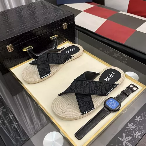 Wholesale Christian Dior Slippers For Men #1330849 $60.00 USD, Wholesale Quality Replica Christian Dior Slippers