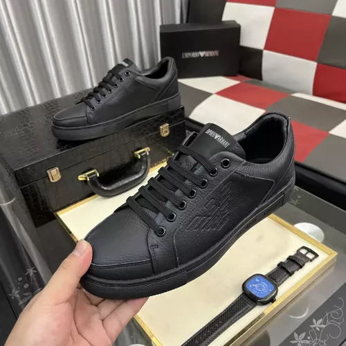 Wholesale Armani Casual Shoes For Men #1330907 $76.00 USD, Wholesale Quality Replica Armani Casual Shoes