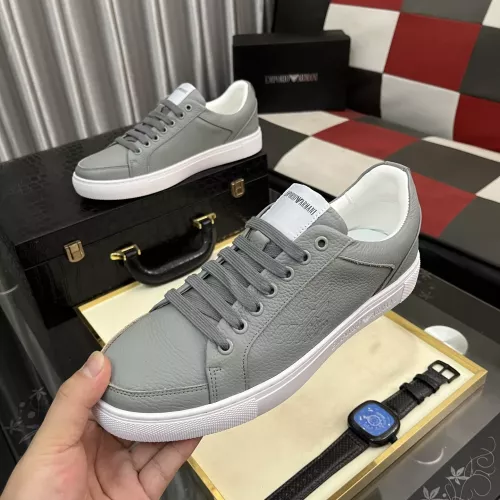 Wholesale Armani Casual Shoes For Men #1330909 $76.00 USD, Wholesale Quality Replica Armani Casual Shoes