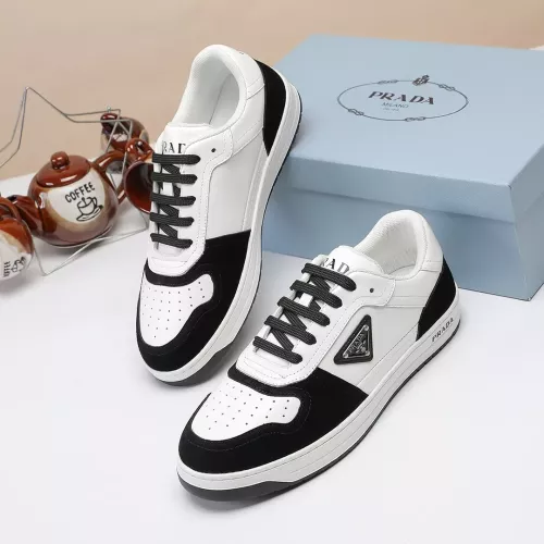 Wholesale Prada Casual Shoes For Men #1330917 $80.00 USD, Wholesale Quality Replica Prada Casual Shoes
